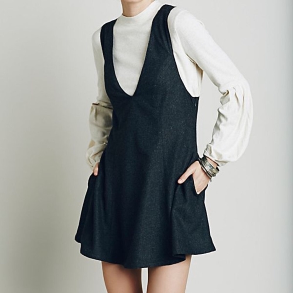 Free people Gemma apron dress
